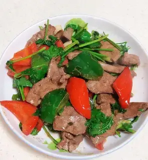 Fried liver