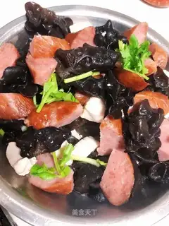 Ham chicken gravy