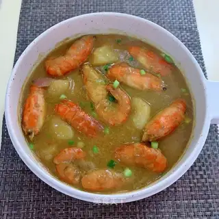 Curry shrimp