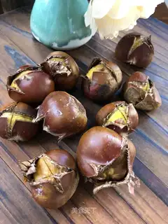 Baked chestnuts