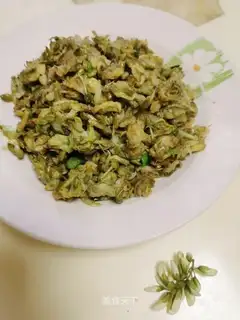 Fried flowers