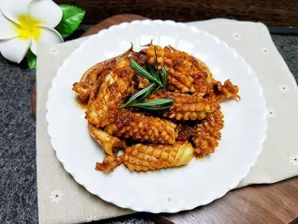 Spicy squid