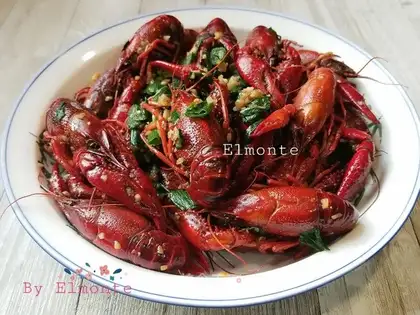 Garlic lobster