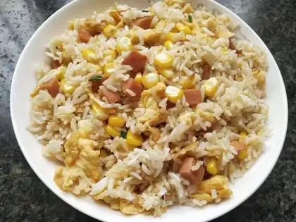 Sausage fried rice