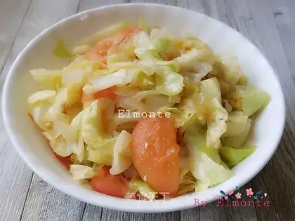 Tomato and cabbage