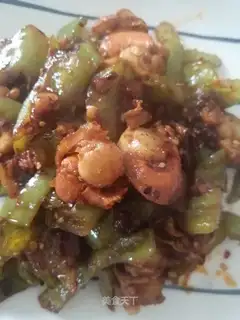 Spicy scallops