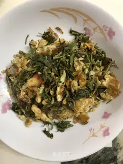 Tea sprouts and eggs