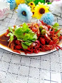 Fried lobster