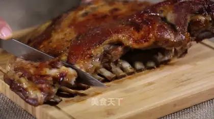 Honey lamb chops