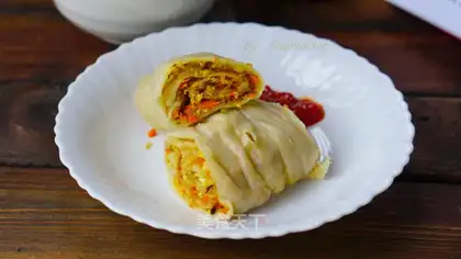 Carrot egg rolls