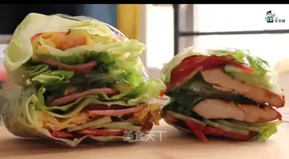 Vegetable sandwich