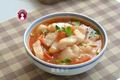 Tomato salsa soup