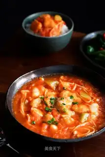 Tomato stew of dragonfish