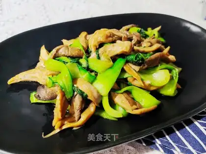 Scrambled mushrooms