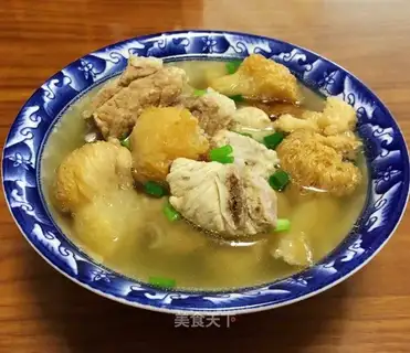 Monkey-head mushroom chop soup