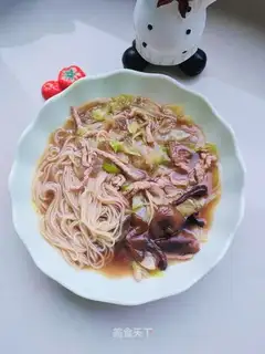 Chicken soup noodles