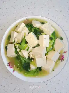 Tofu with cabbage