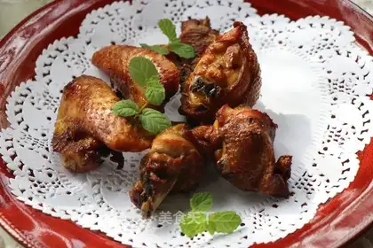 Air fried chicken legs