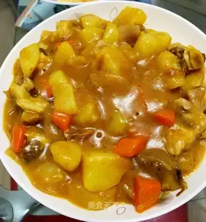 Curry beef