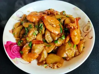 Cray shrimp and cheese
