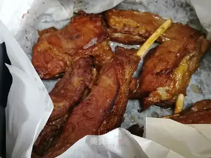 Air-cooked lamb chops