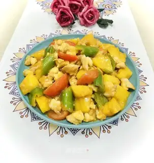 Pineapple and duck