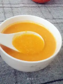 Pumpkin corn paste