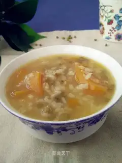 Green bean pumpkin porridge