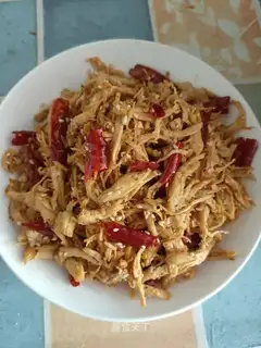 Spicy chicken silk