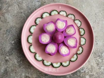 Rose quail eggs