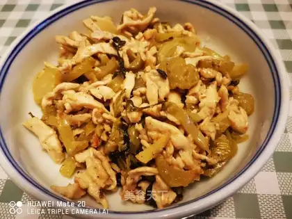 Chicken silk sour