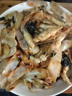Hot cabbage and fried rice