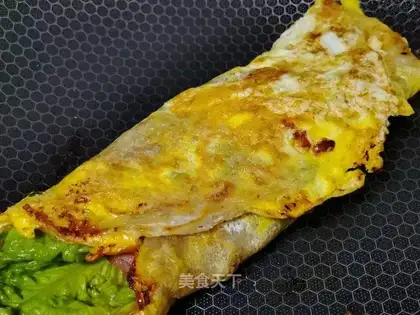 A sweet pancakes
