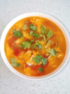 Tomato egg soup