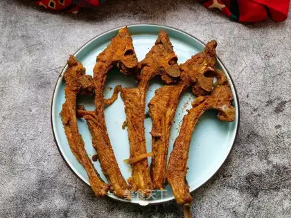 Roasted lamb chops