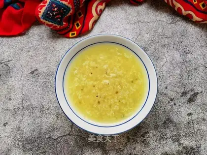Quail rice congee