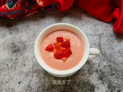 The papaya strawberries