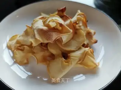 Baked apple chips