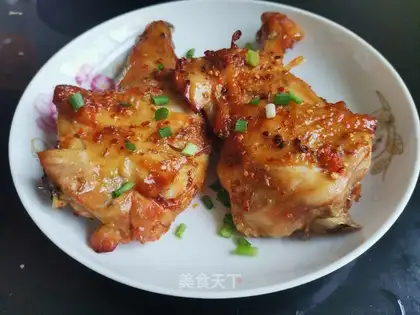 Roasted chicken legs
