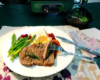 Fried steak