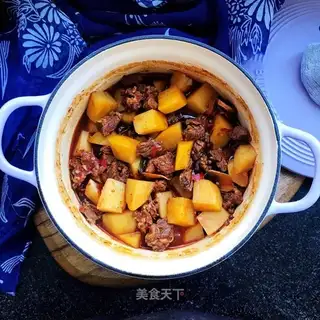 Cream beef stew potatoes