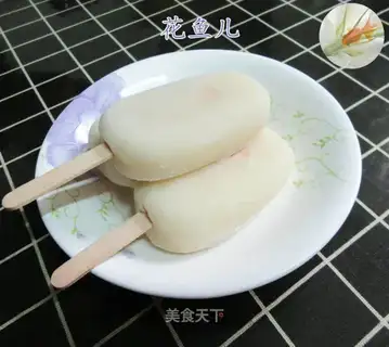 Soy cream popsicle ice