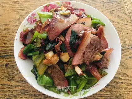 Pepper fried meat