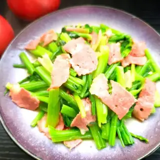 Bacon spinach