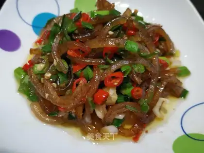 Skin and red pepper