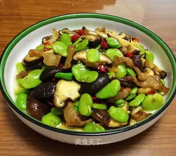 Fry mushrooms