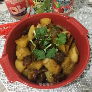 Cows and potatoes