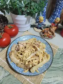 ♪ Hands torn salt chicken ♪