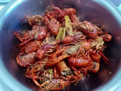 Spicy lobster