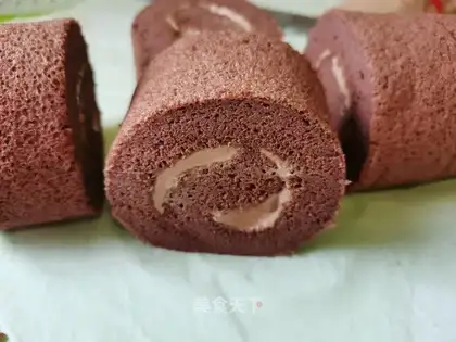 Chocolate cocoa rolls
